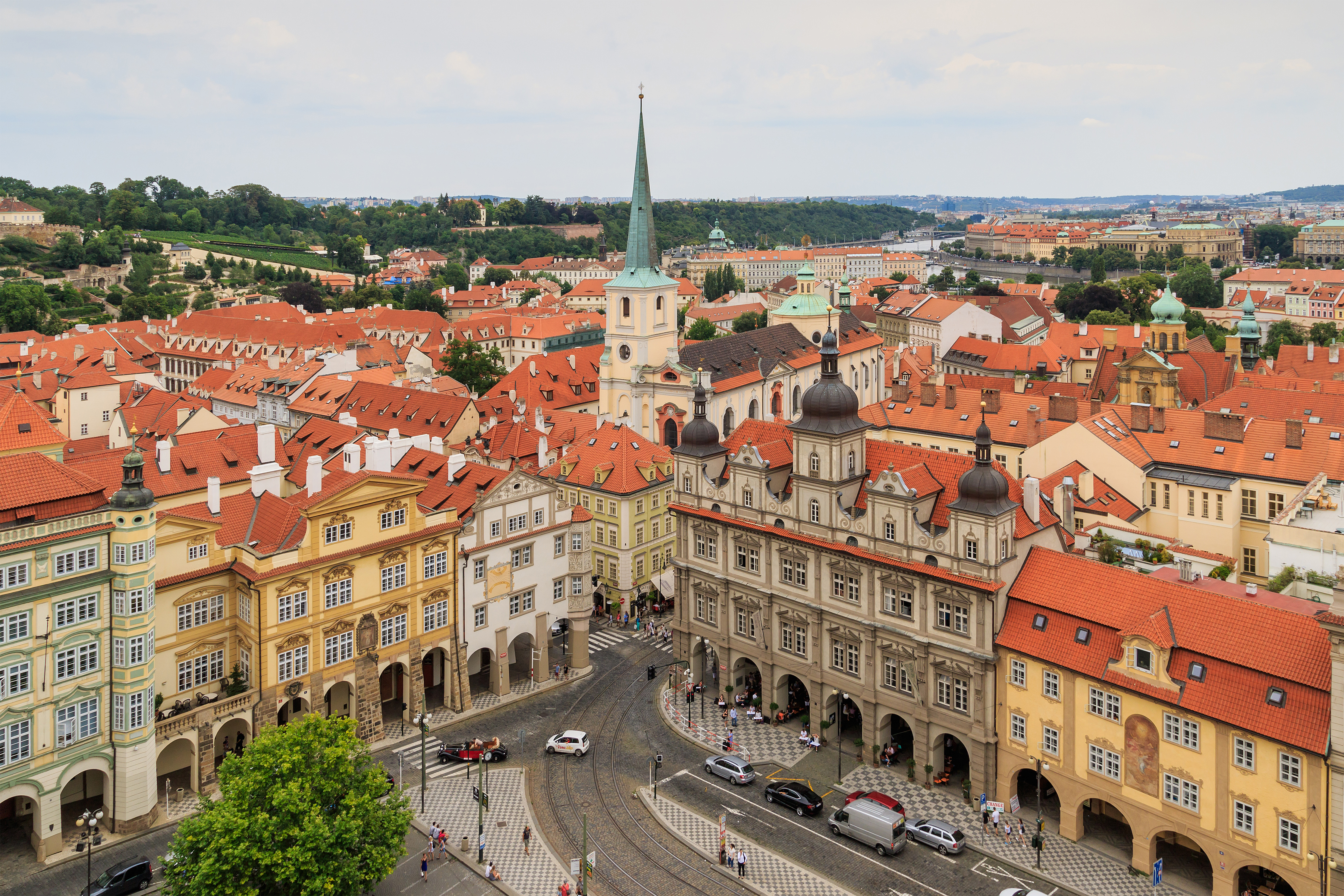 Prague 07-2016 View from Lesser Town Nicholas Church img4
