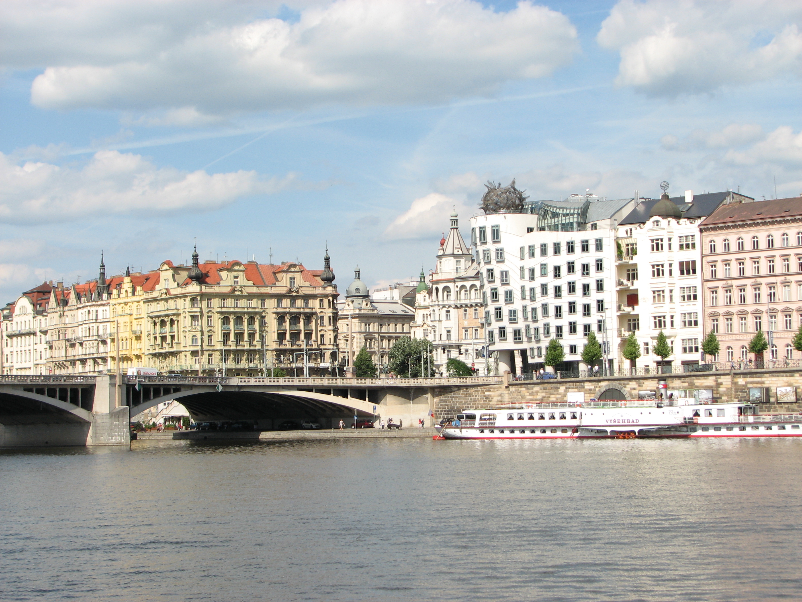 Vltava river in Prague, Czech Republic