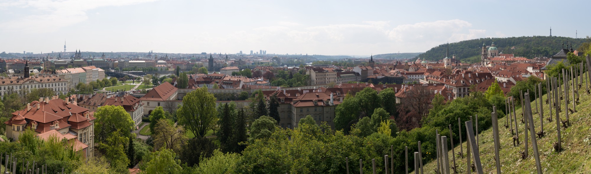 Praha Panorama from Hradčany 20170430 01