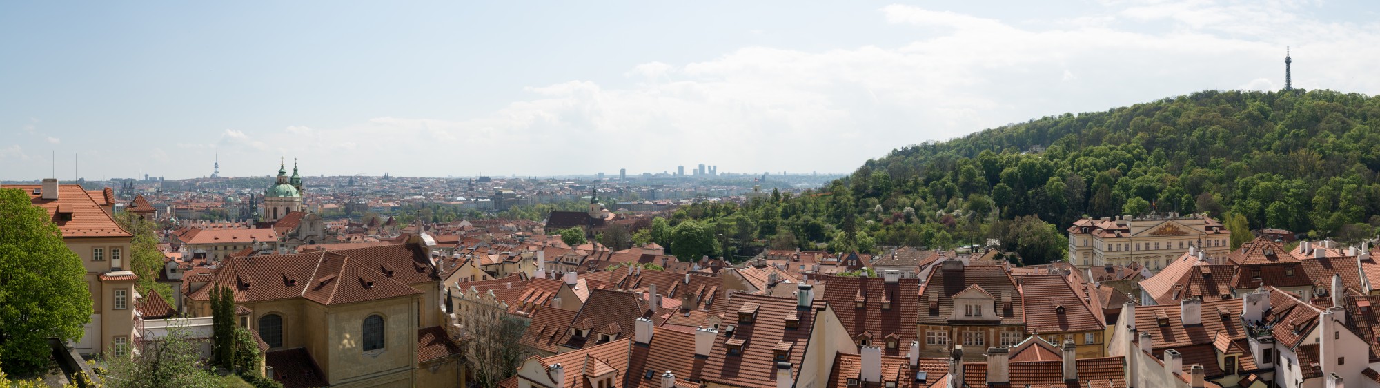 Praha Panorama from Hradčany 20170430 02