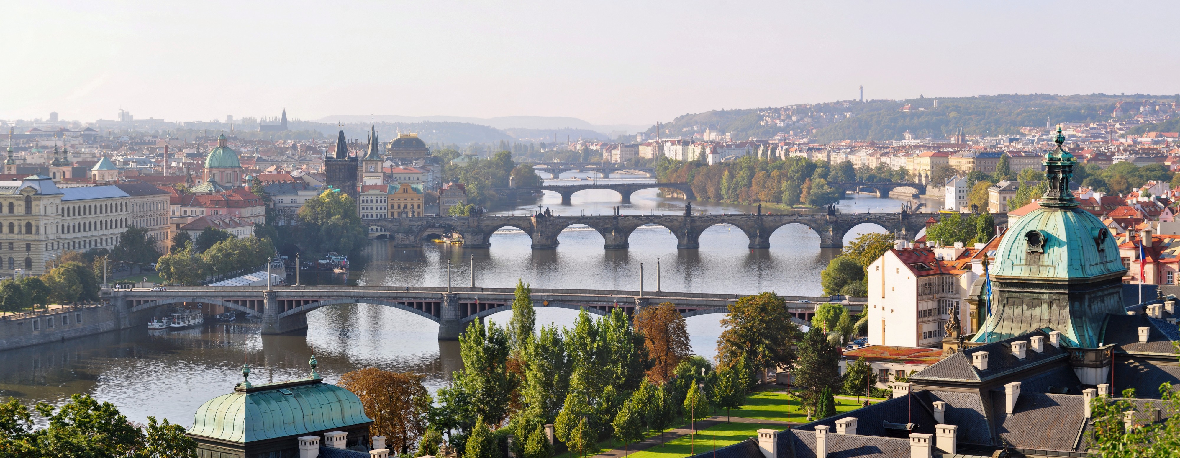 Prags Moldaubrücken