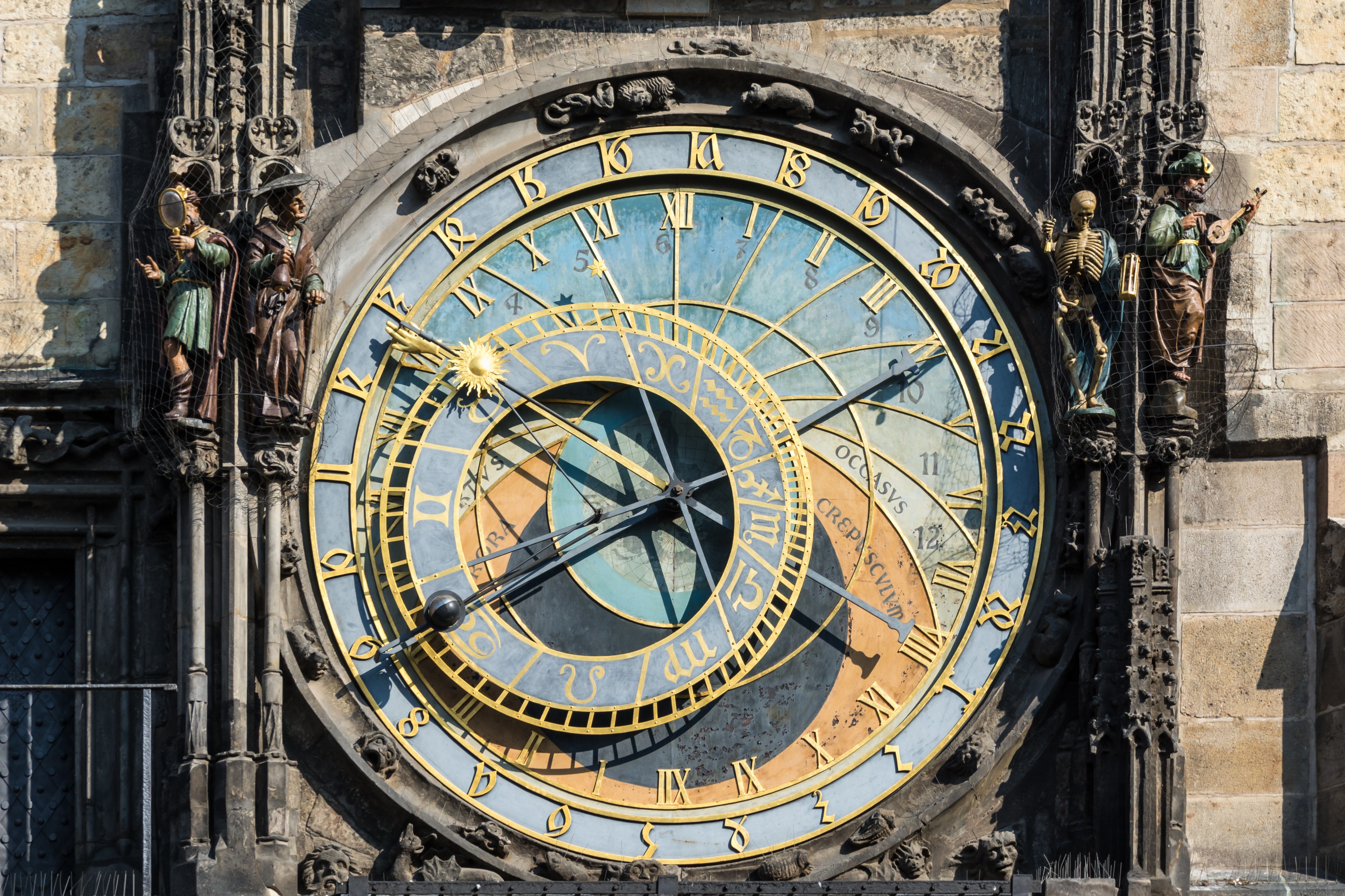 Praha Astronomical Clock Dial 01