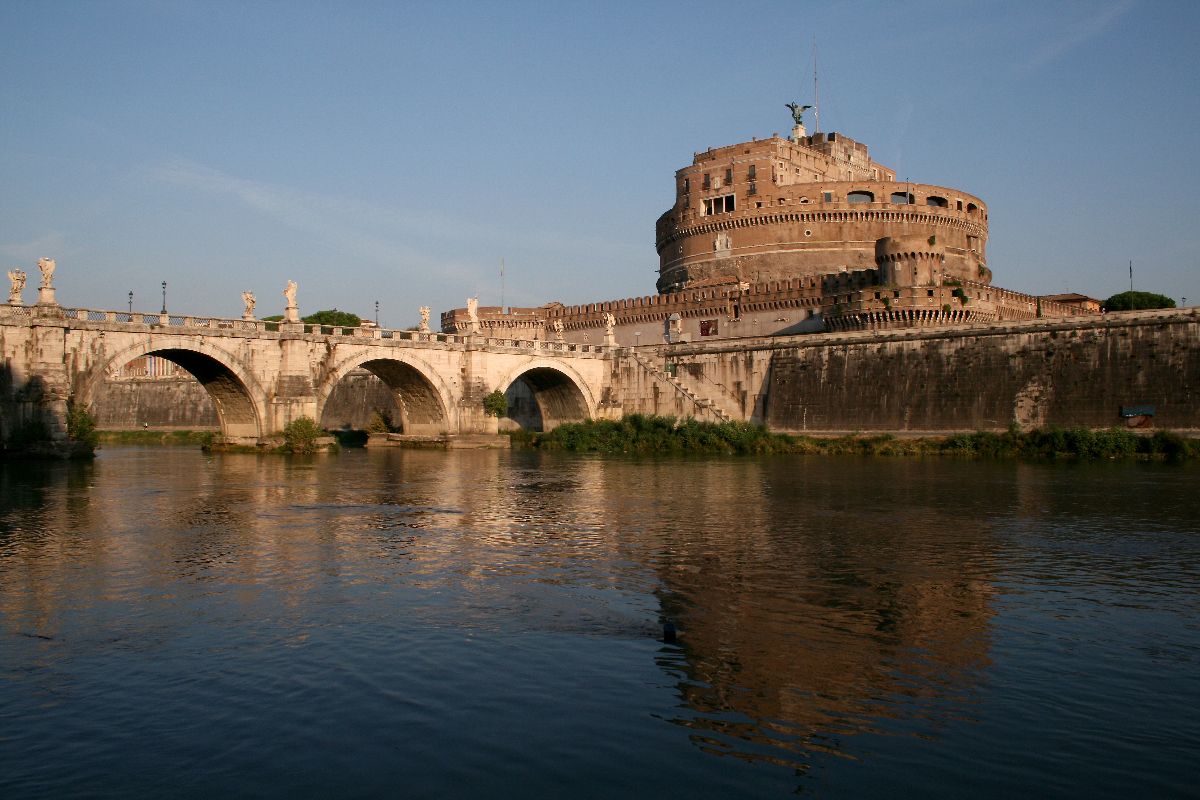 0 Pont et château Sant'Angelo - Rome (1)