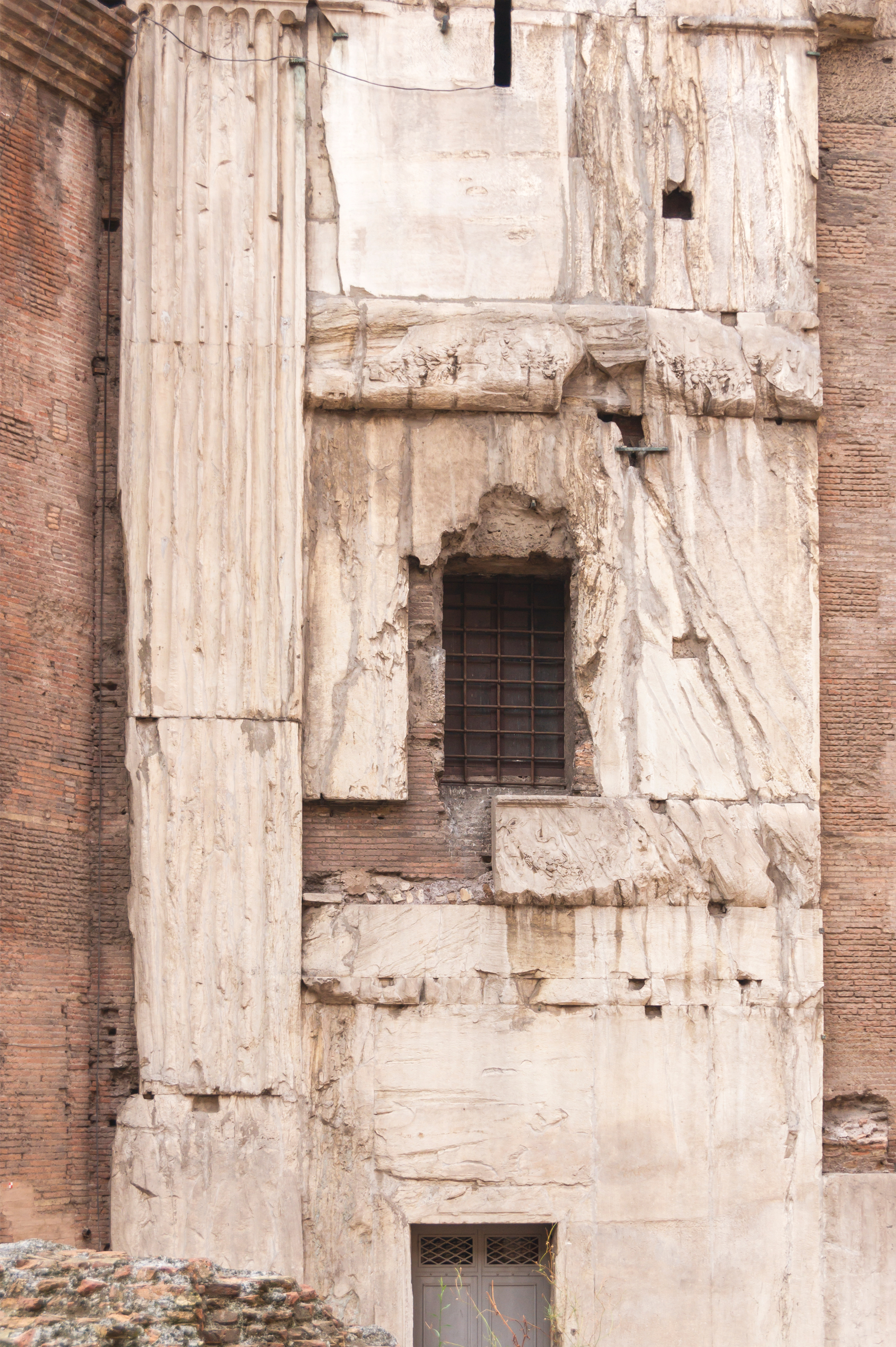 Ancient roman remains Pantheon, Rome, Italy