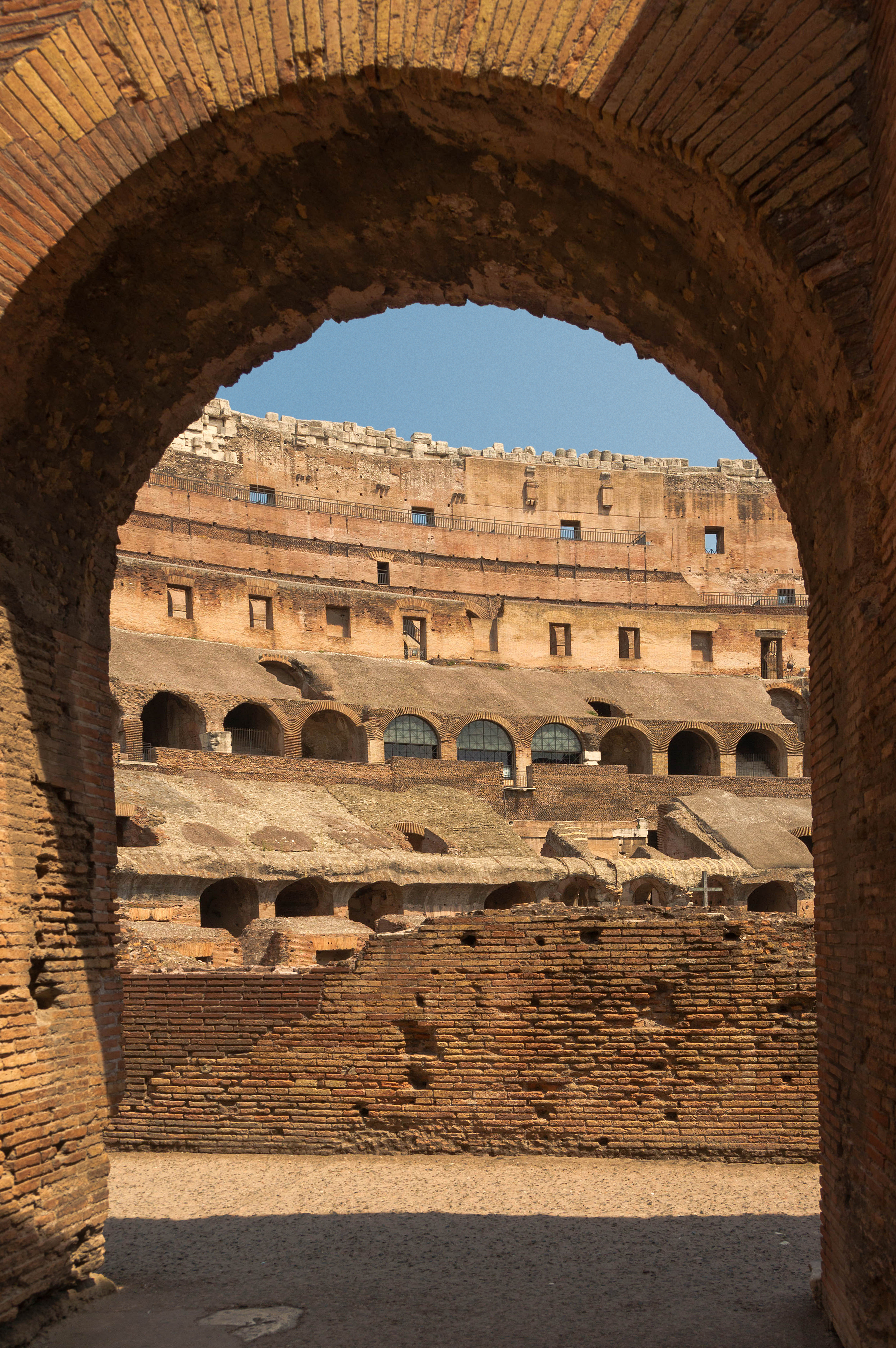 Arch Colosseum Rome Italy