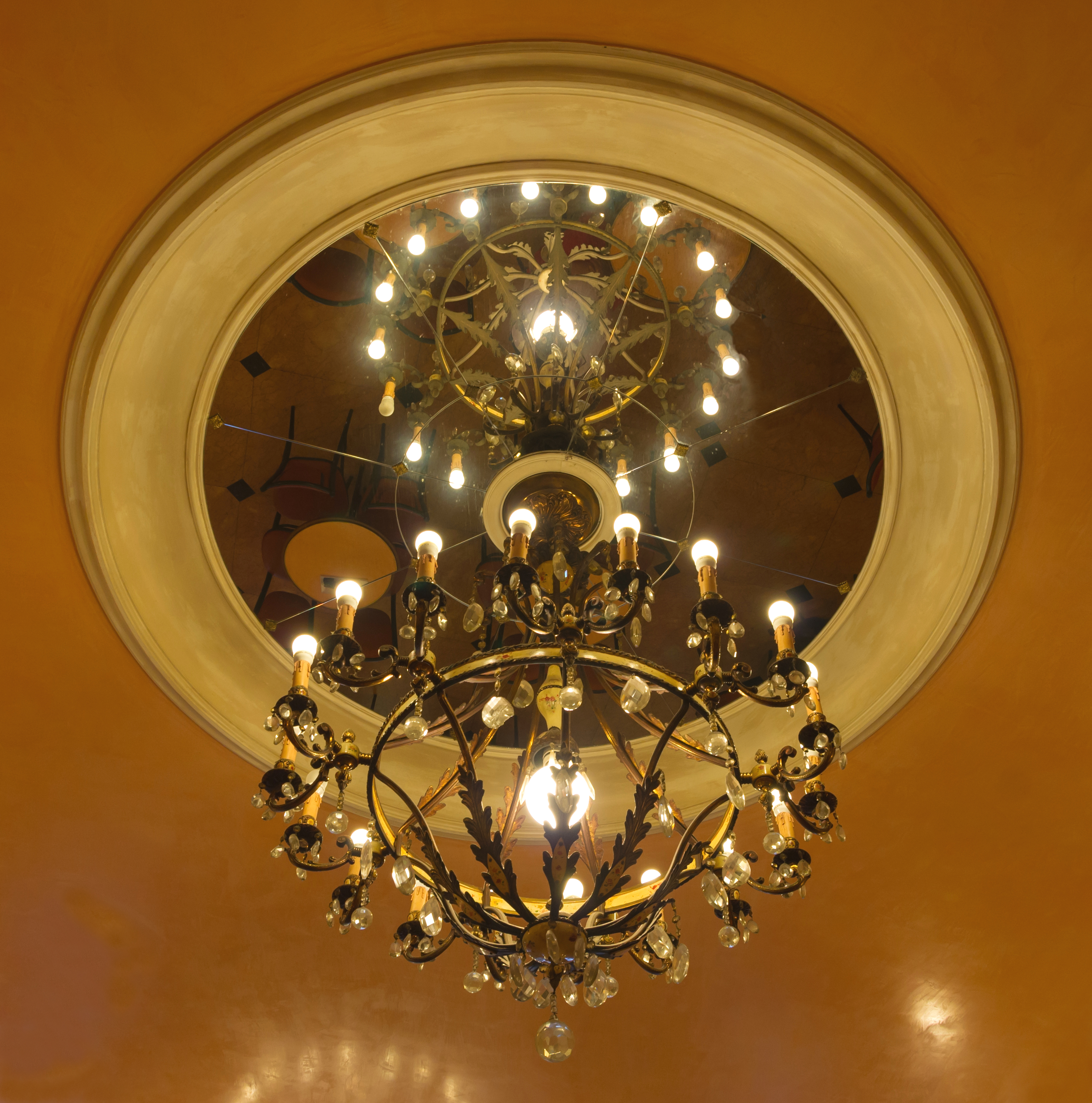 Ceiling Giolitti Ice Creams, Rome, Italy