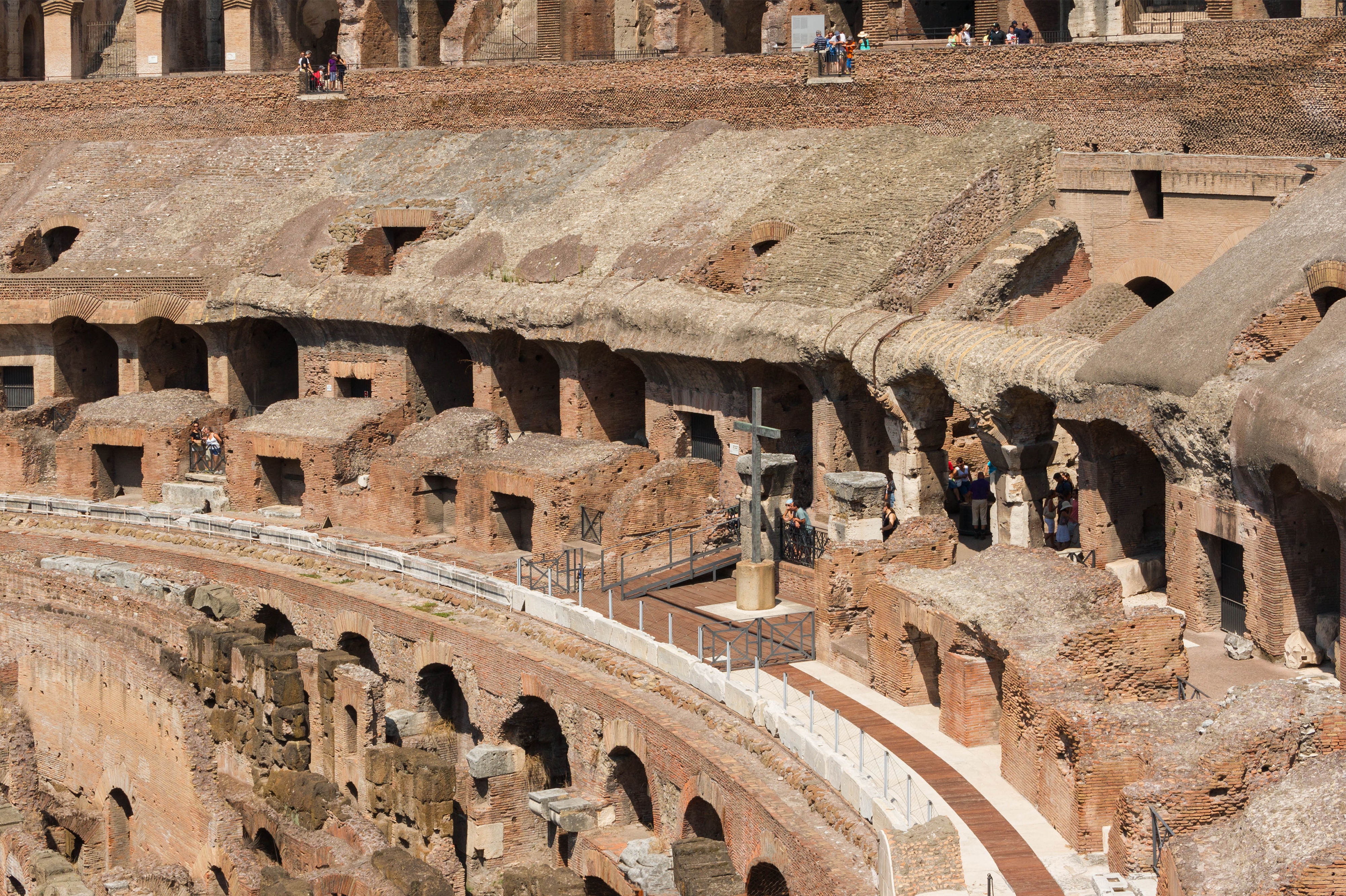 Colosseo Rome inside 2