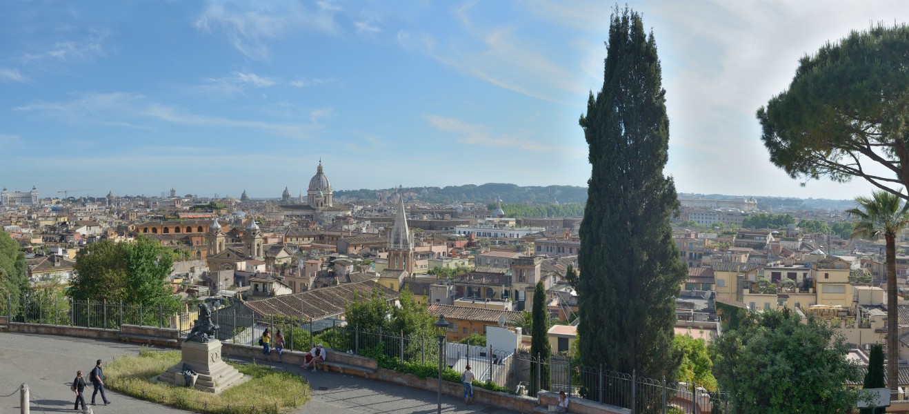 Pincio Panorama di Roma