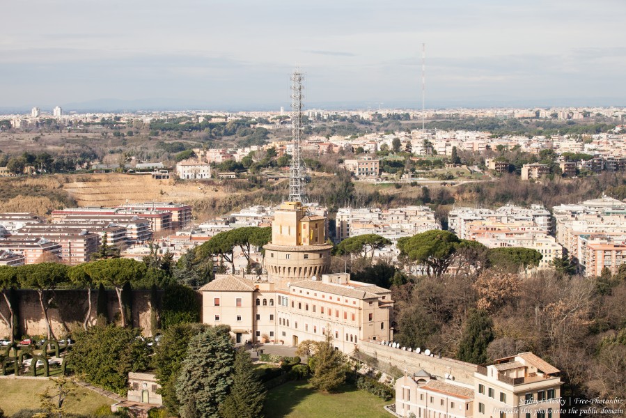  Rome and Vatican, Radio Vatican in the foreground, photographed in January 2016 by Serhiy Lvivsky, picture 7