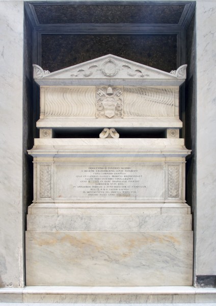Tomb of Innocentius II in Santa Maria in Trastevere (Rome)