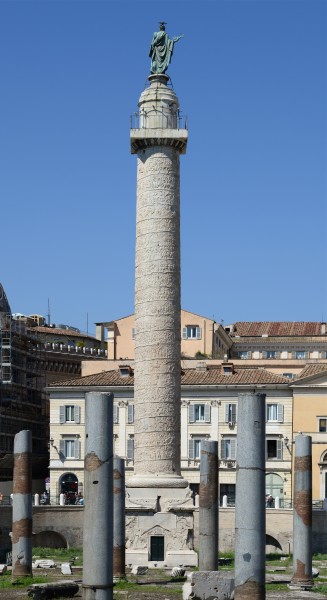 Trajan column (Rome) September 2015-1