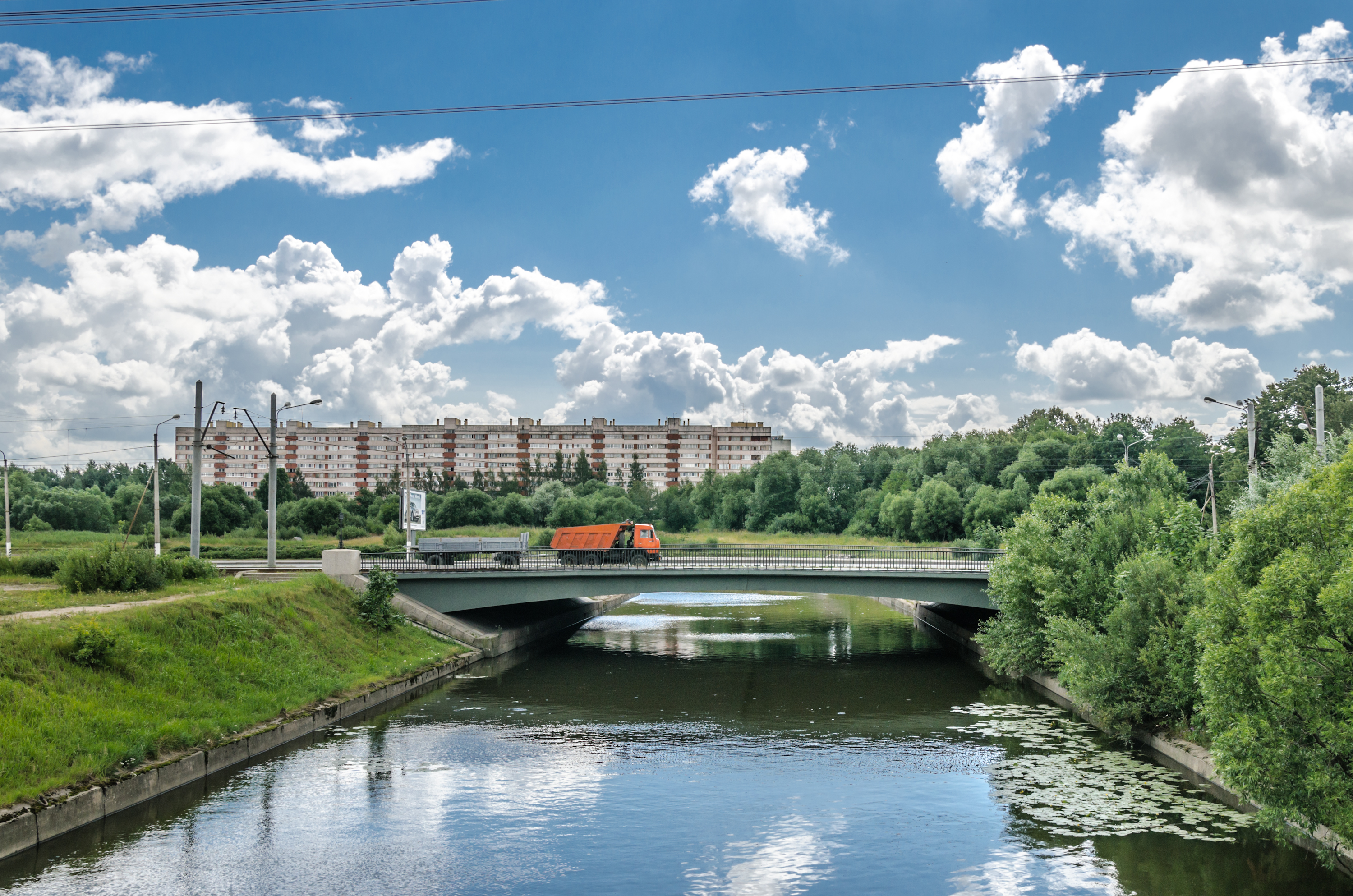 1st Petergofskiy bridge in SPB