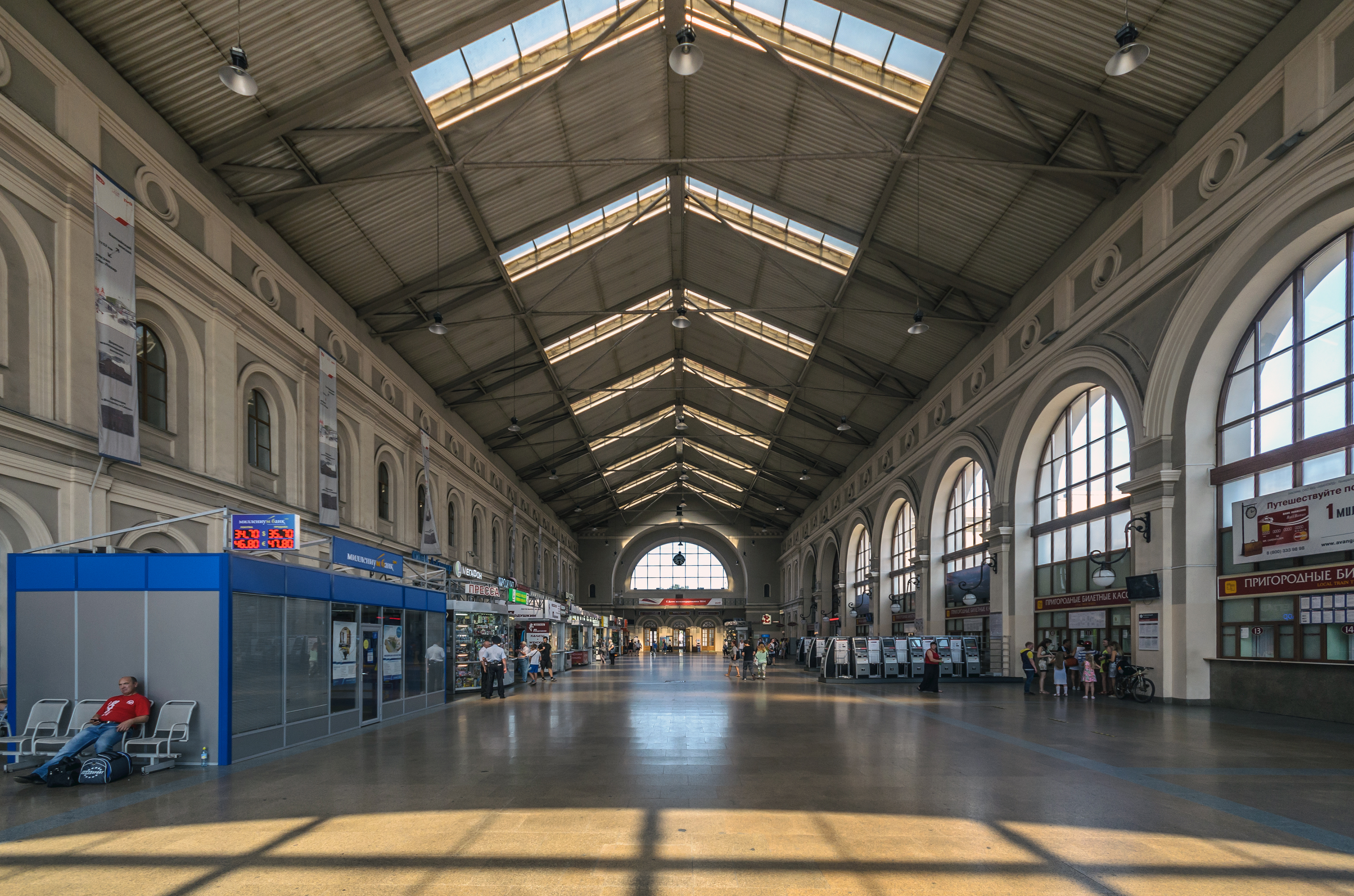Baltiysky Rail Terminal Waiting Hall
