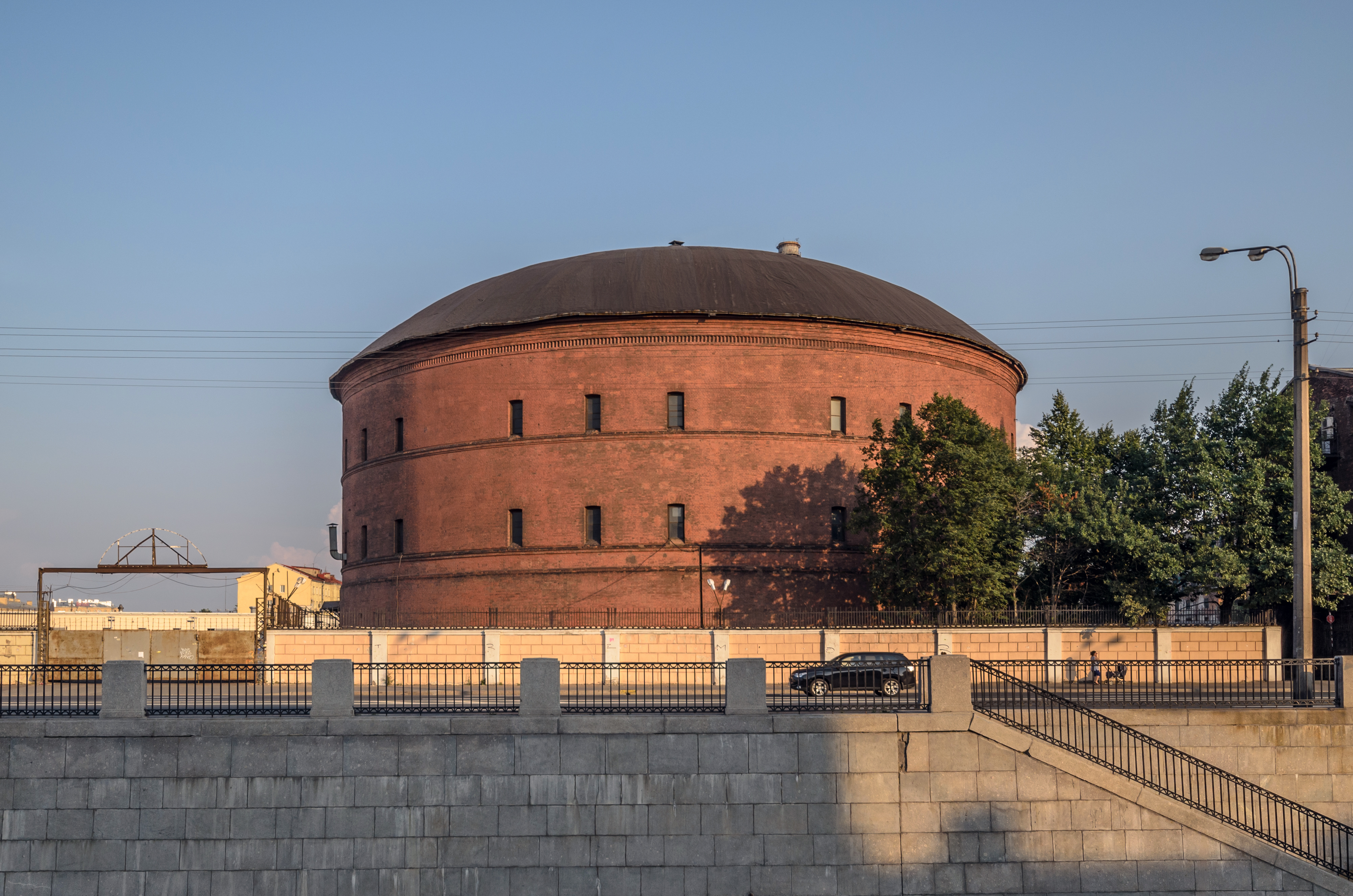 Gasholder at Obvodny Canal in SPB