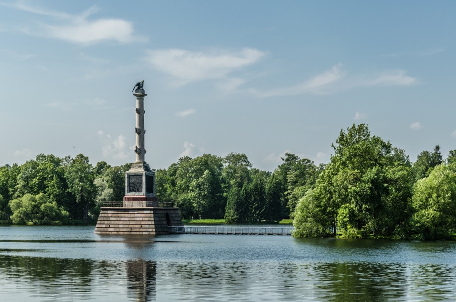 Chesme Column in Tsarskoe Selo 03