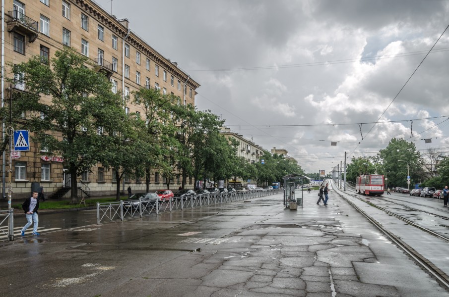Kronshtadtskaya street in SPB 2