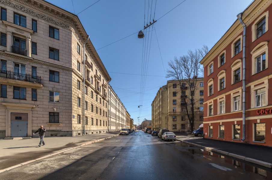 Kurlandskaya Street SPB