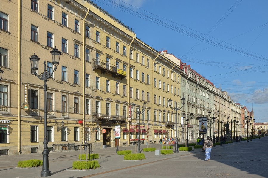 Large Stable street Saint Petersburg