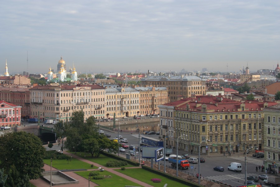SPB View on Fontanka Embankment