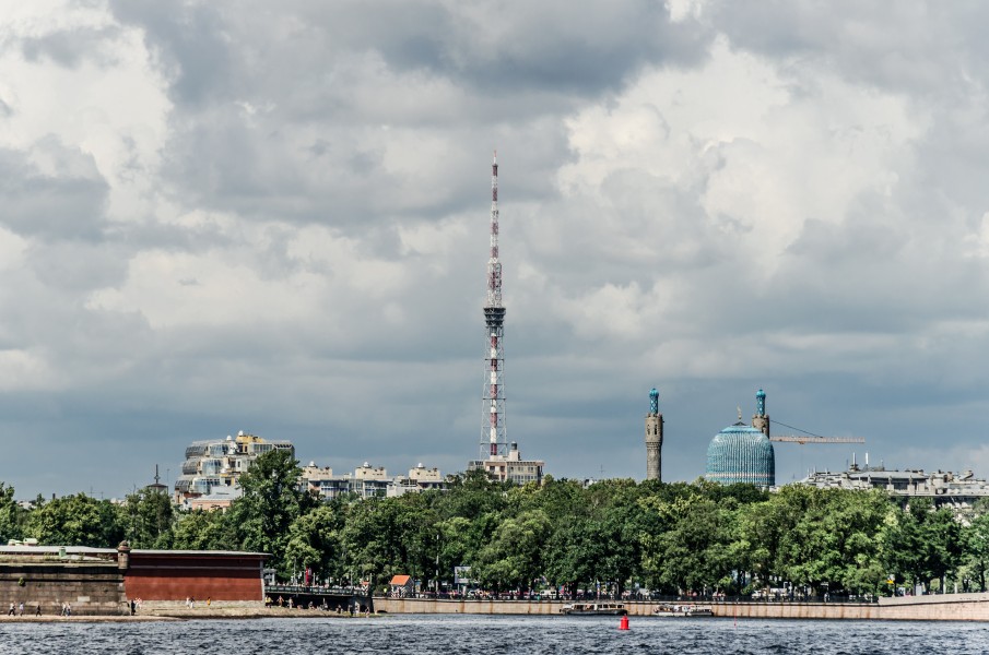View to Petersburg TV-tower