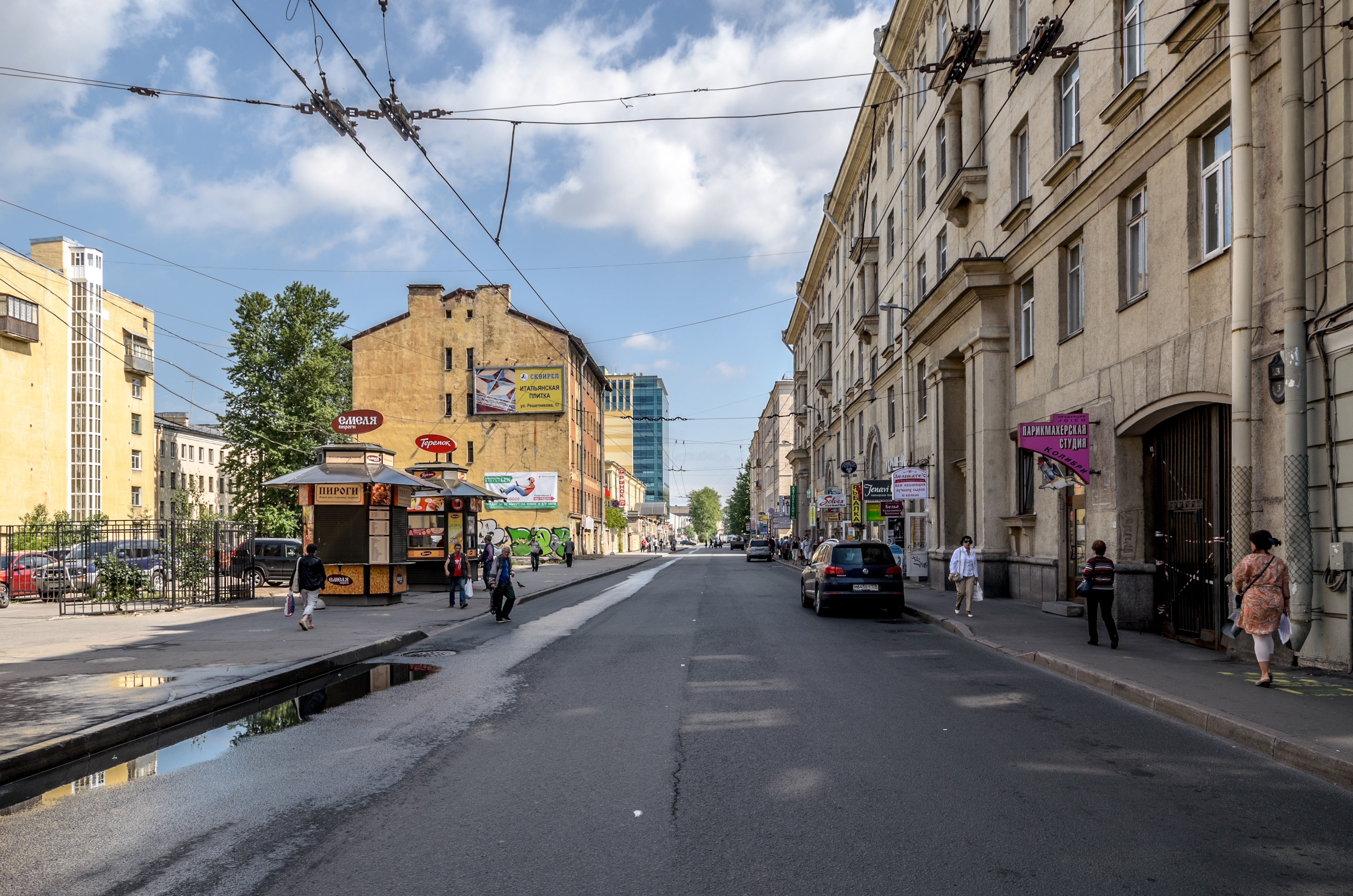 Reshetnikova Street SPB 01