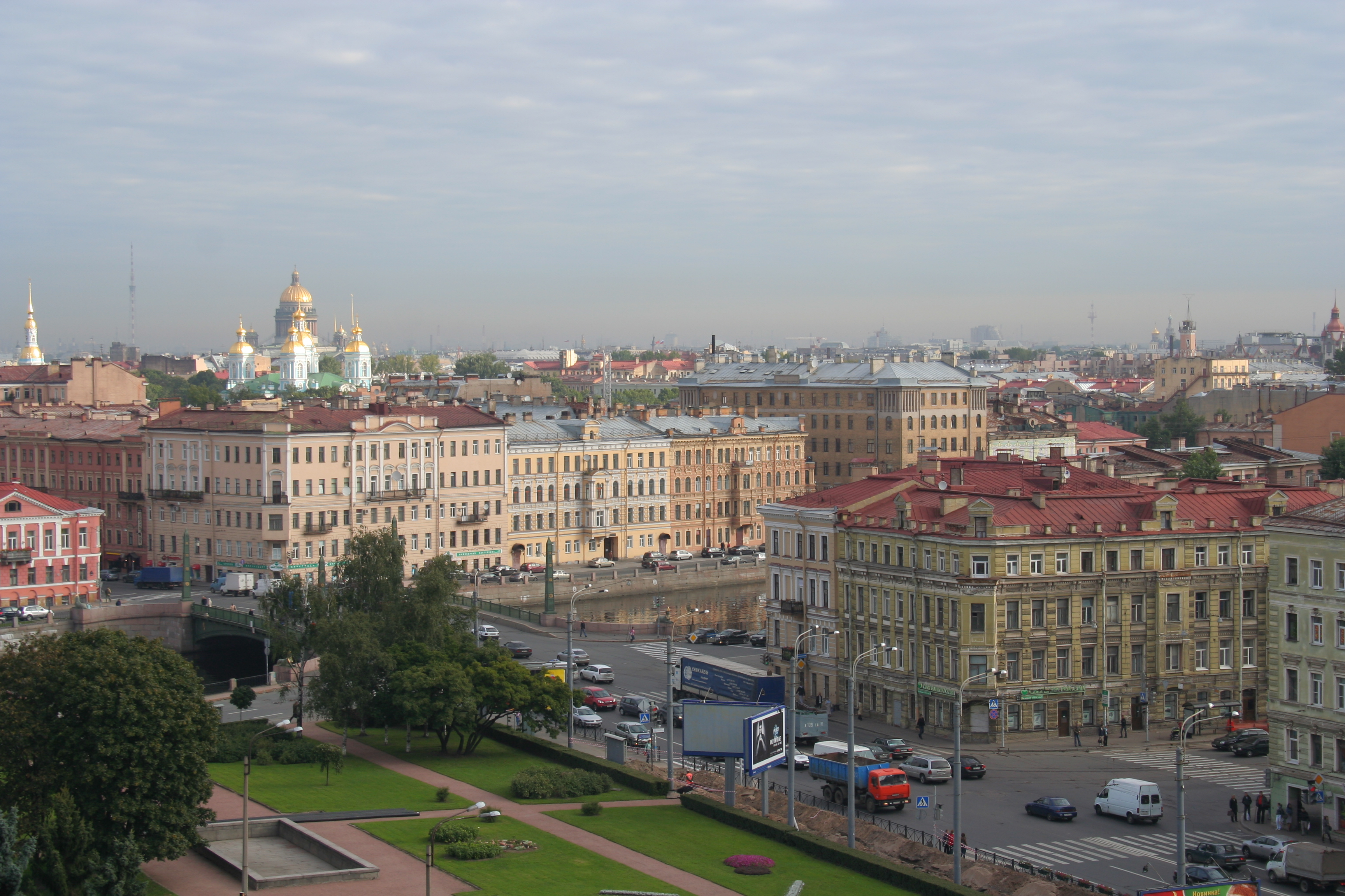 SPB View on Fontanka Embankment