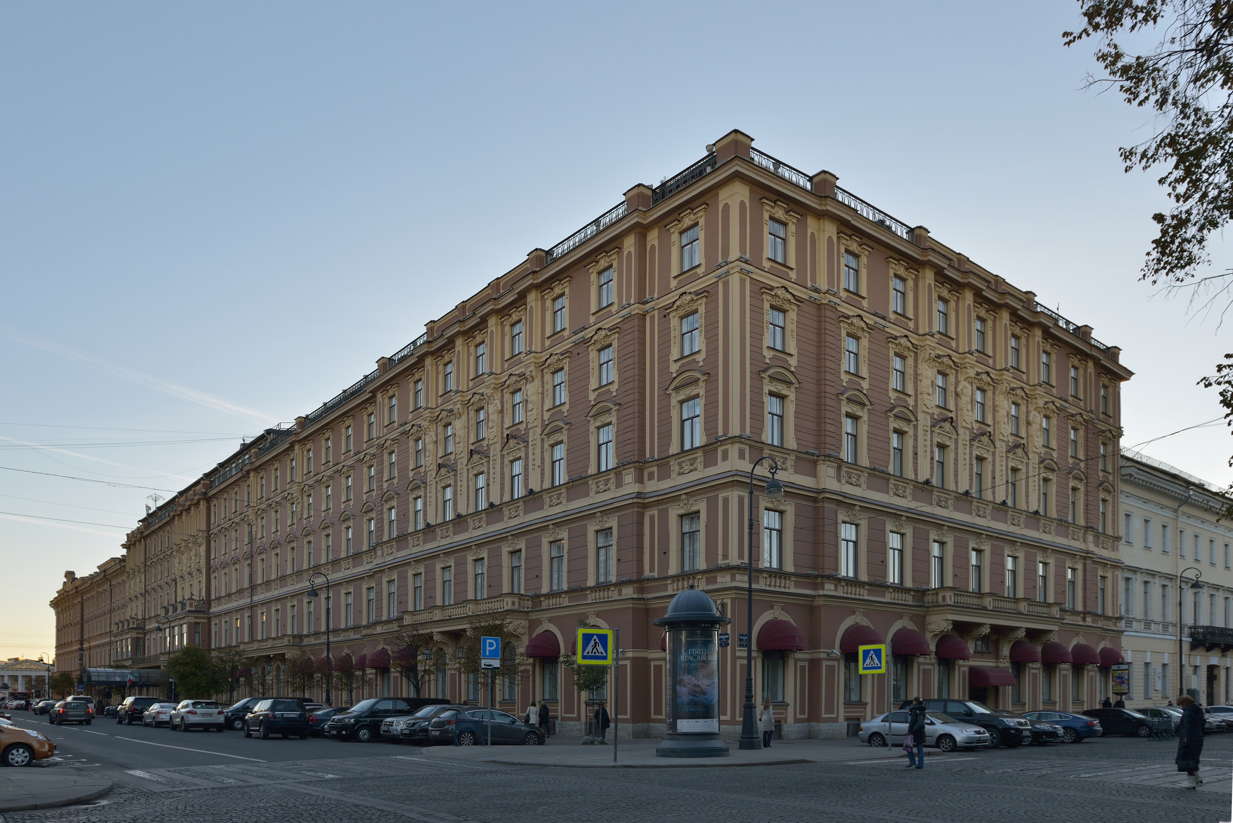 Belmond Grand Hotel Europe Saint Petersburg from NE
