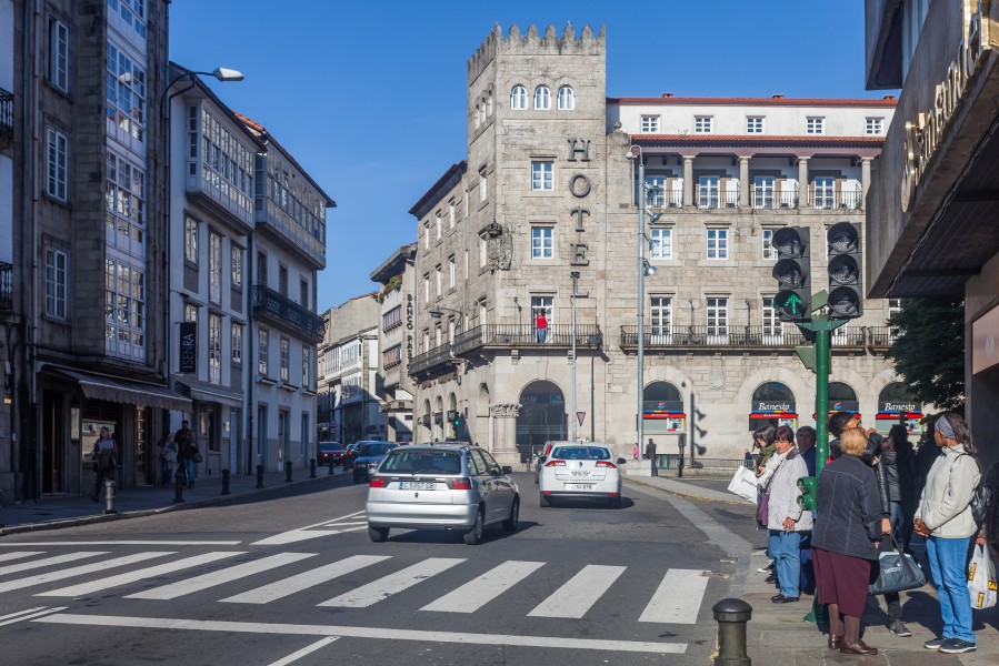 Hotel Compostela. Praza de Galicia. Santiago de Compostela - Galiza
