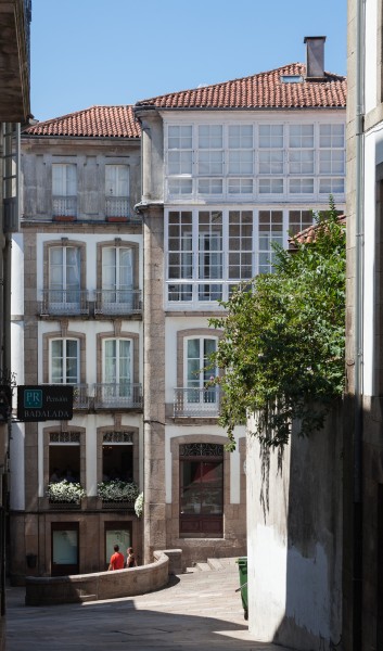 Rúa de Xelmírez. Santiago. Galiza