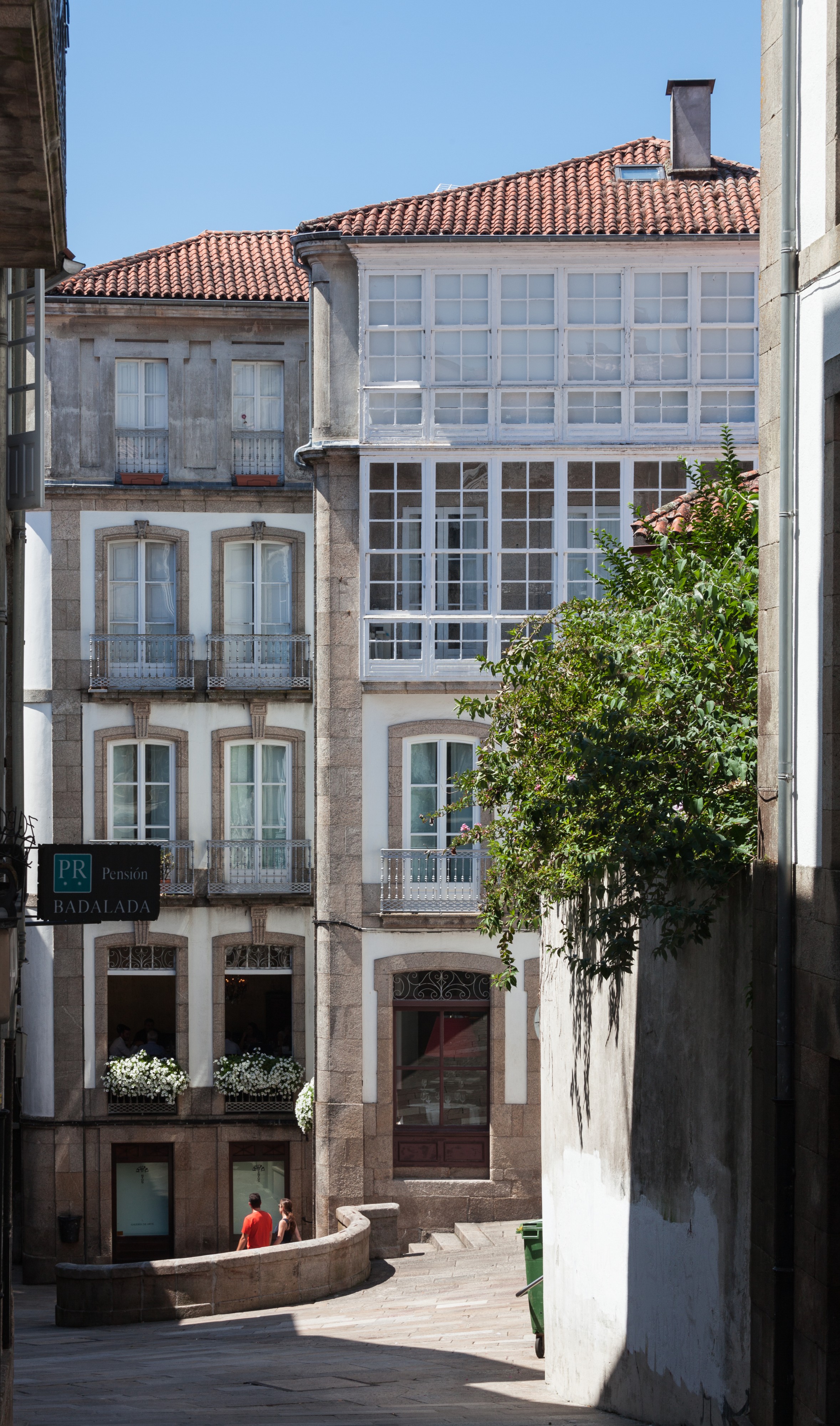 Rúa de Xelmírez. Santiago. Galiza