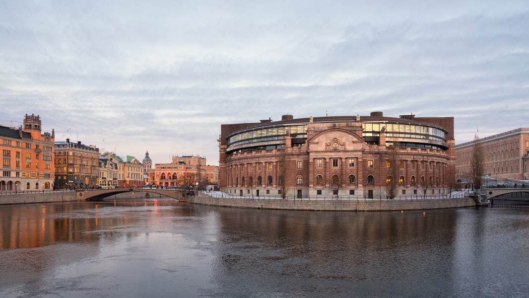 Riksdagshuset Parliament House Kungliga Operan Stockholm 2016 01
