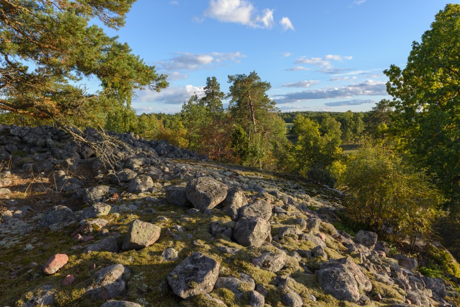 Skansbergets fornborg September 2013 14
