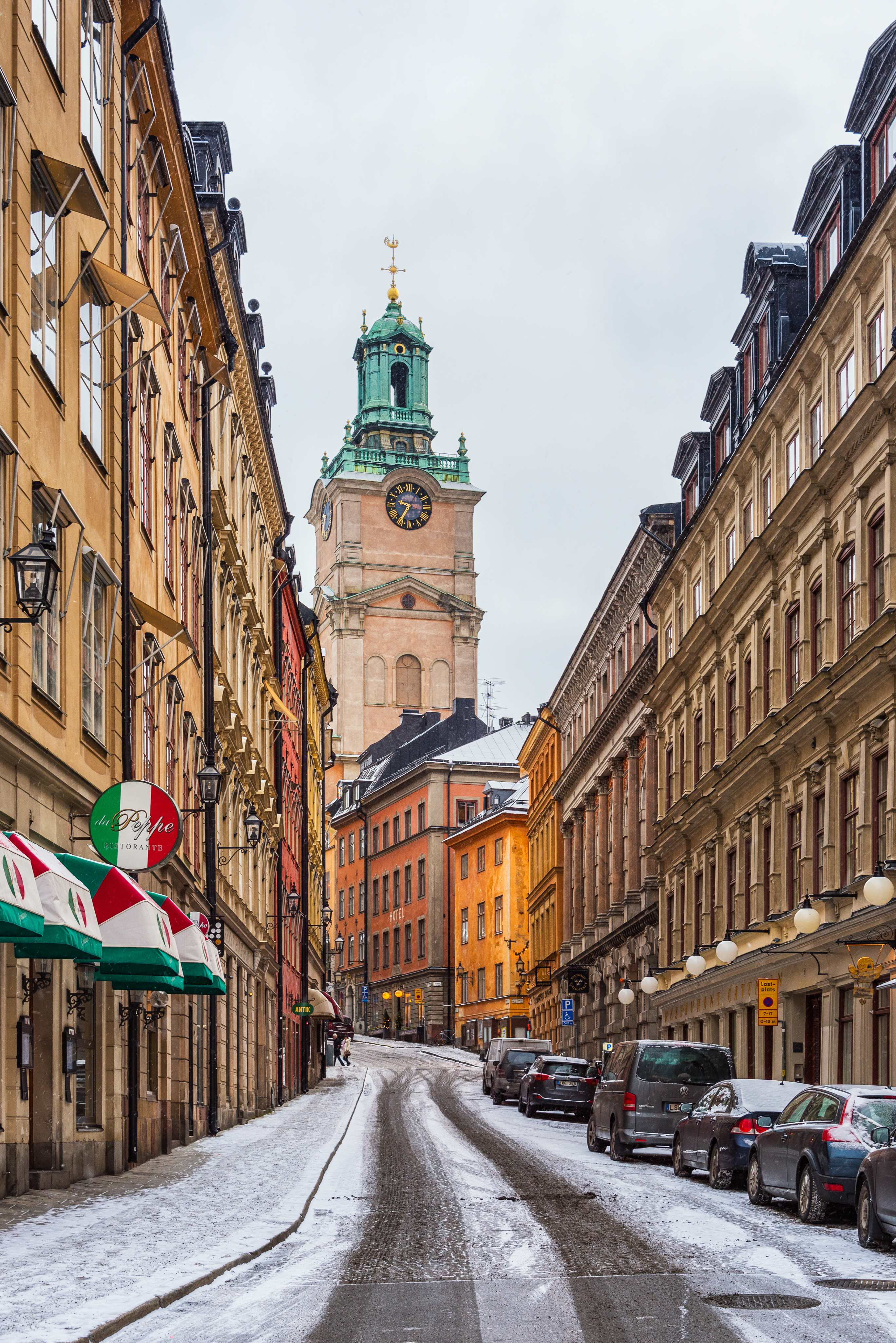 Storkyrkan from Storkyrkobrinken Stockholm 2016 01