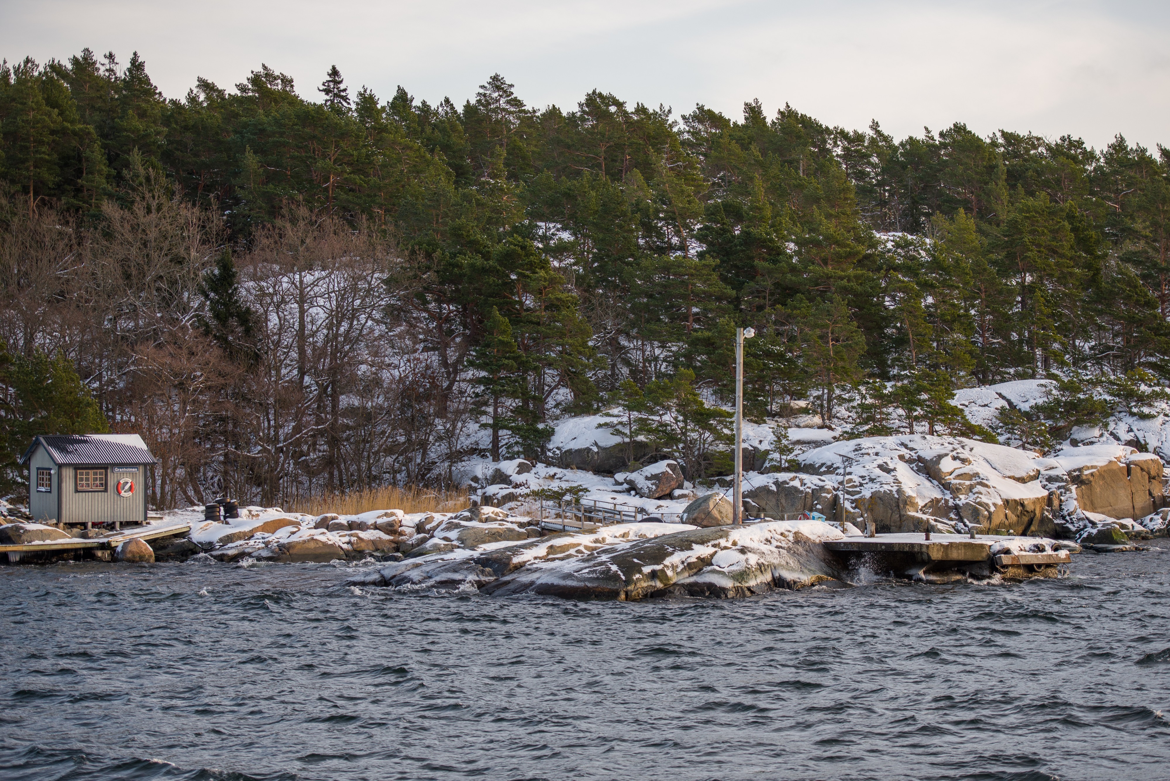 Granholmen brygga december 2012
