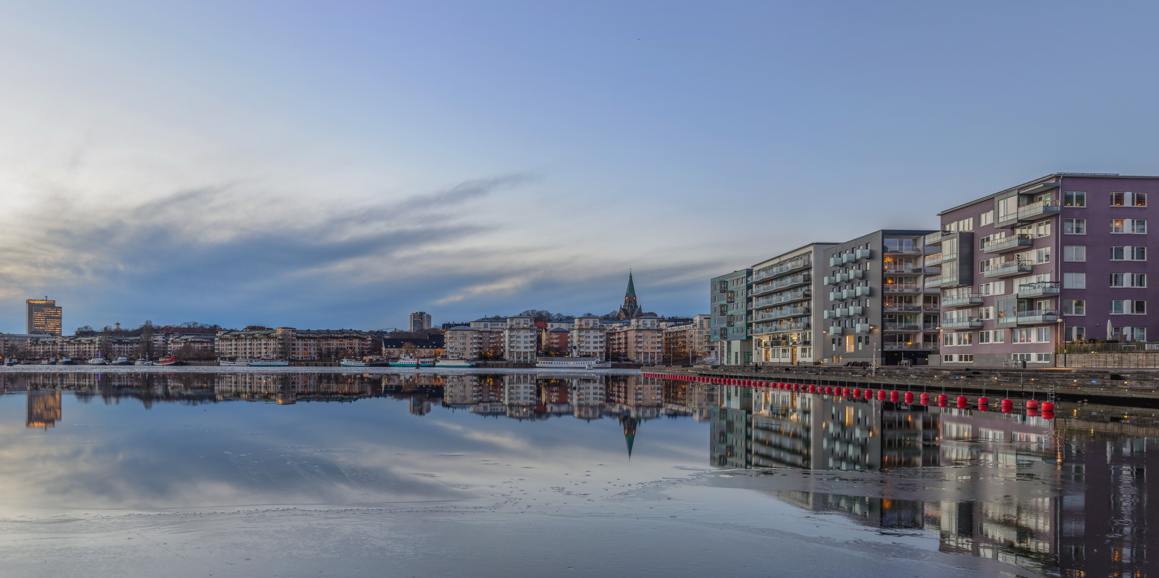Hammarby Sjöstad January 2015