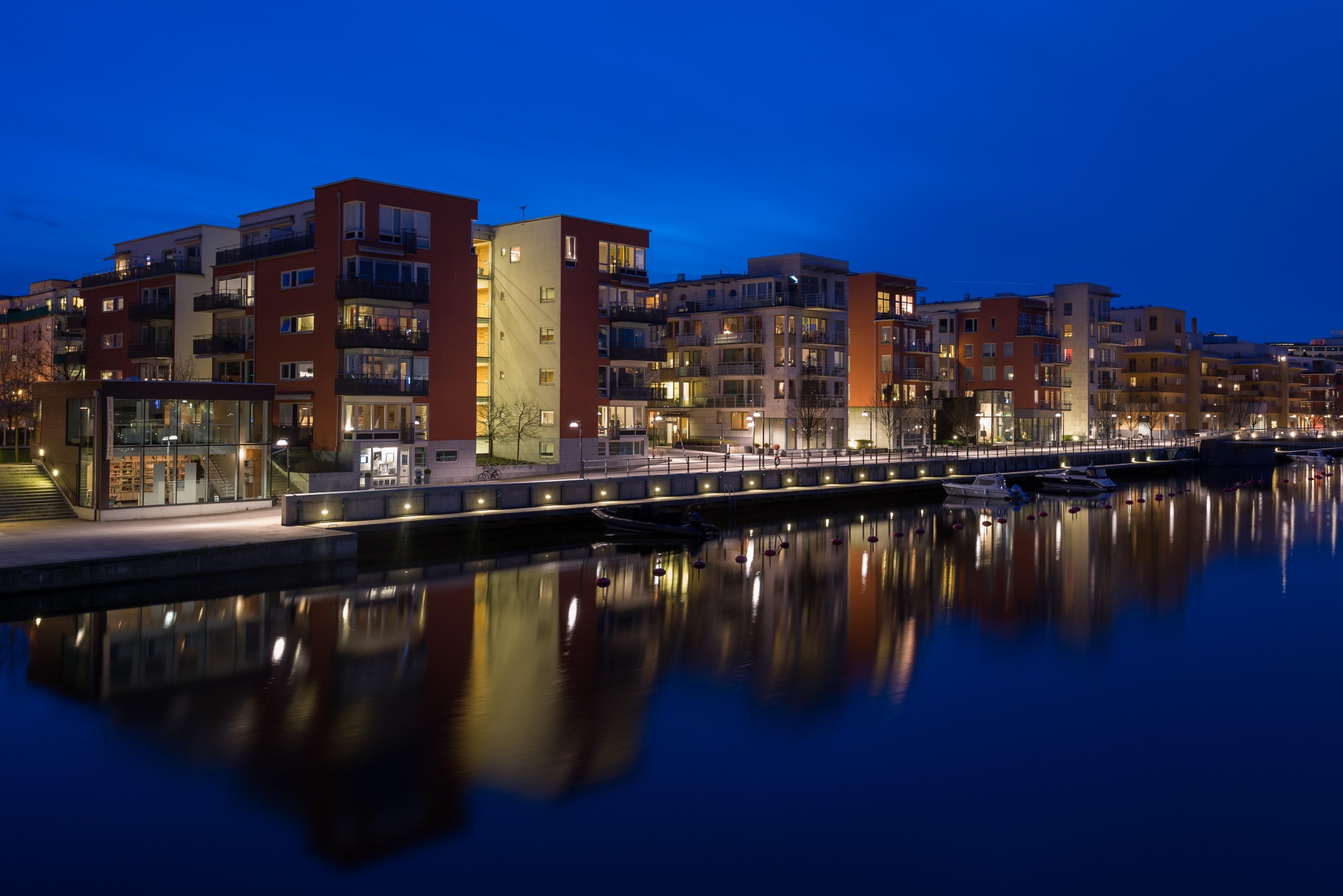 Södra Hammarbyhamnen April 2015