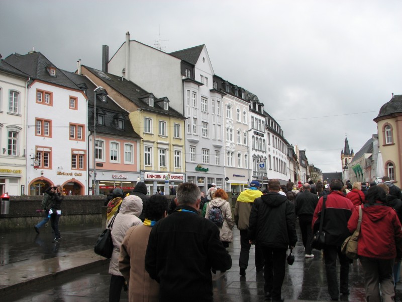 Trier - the city, where the Holy Tunic – the robe of Jesus Christ is kept
