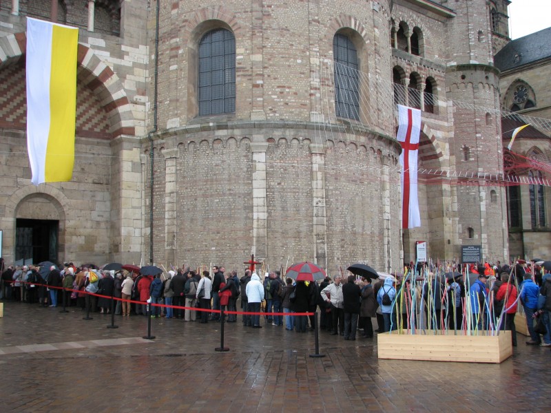 Trier - the city, where the Holy Tunic – the robe of Jesus Christ is kept