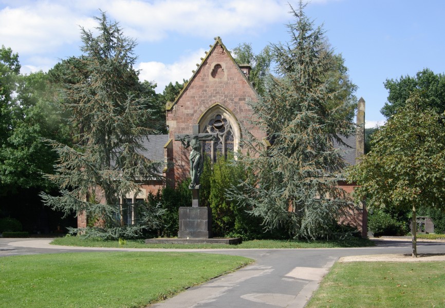 Trier Friedhofskapelle Hauptfriedhof BW 1