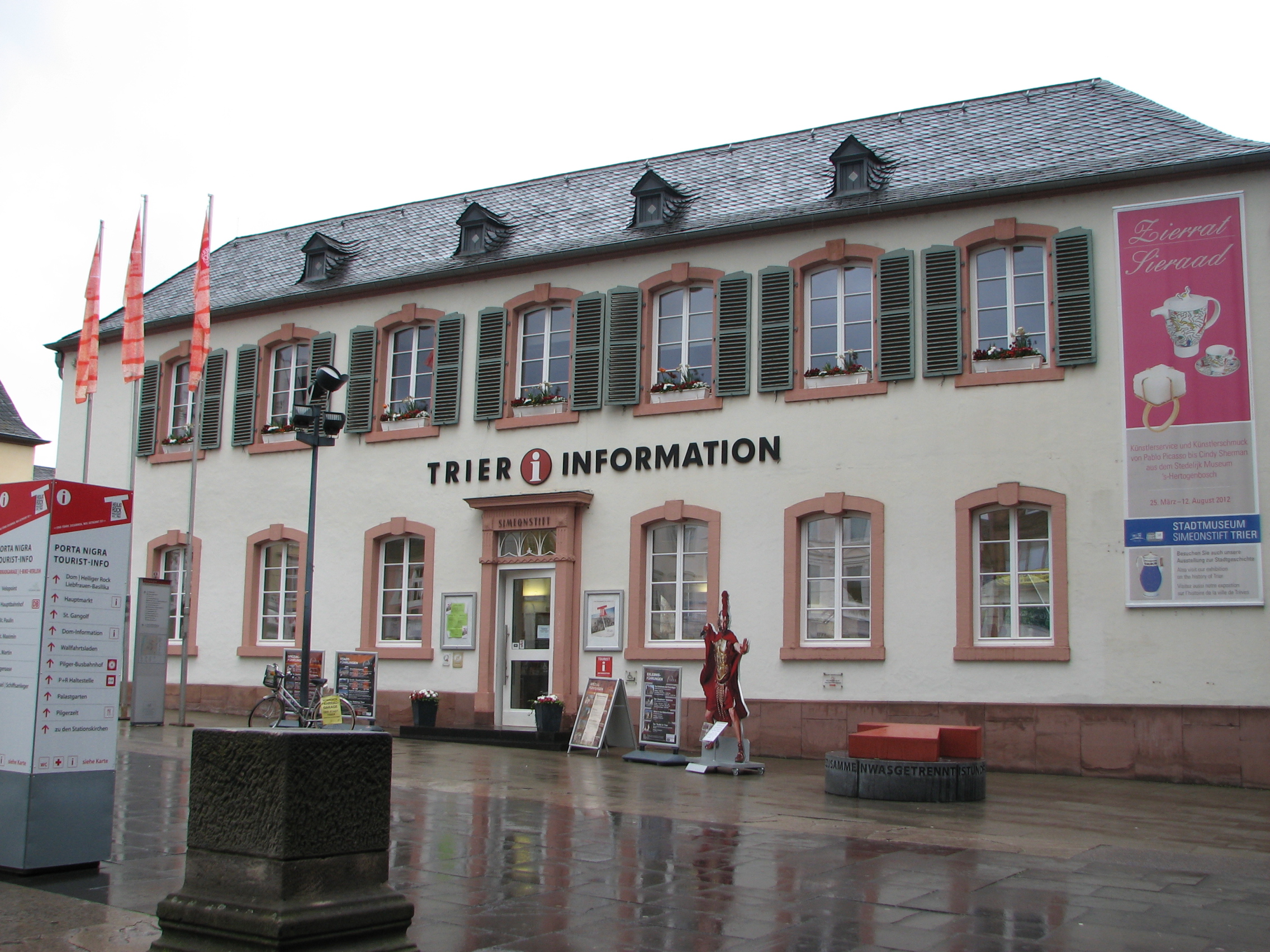 Trier - the city, where the Holy Tunic – the robe of Jesus Christ is kept