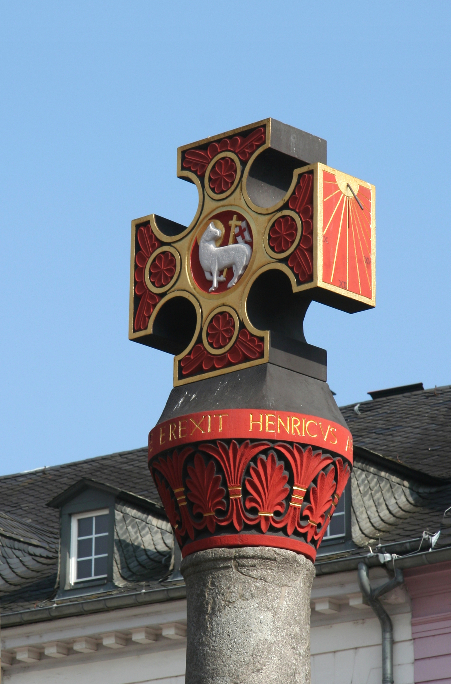 Trier, Marktkreuz Südwestseite (2009-09-21 Sp)