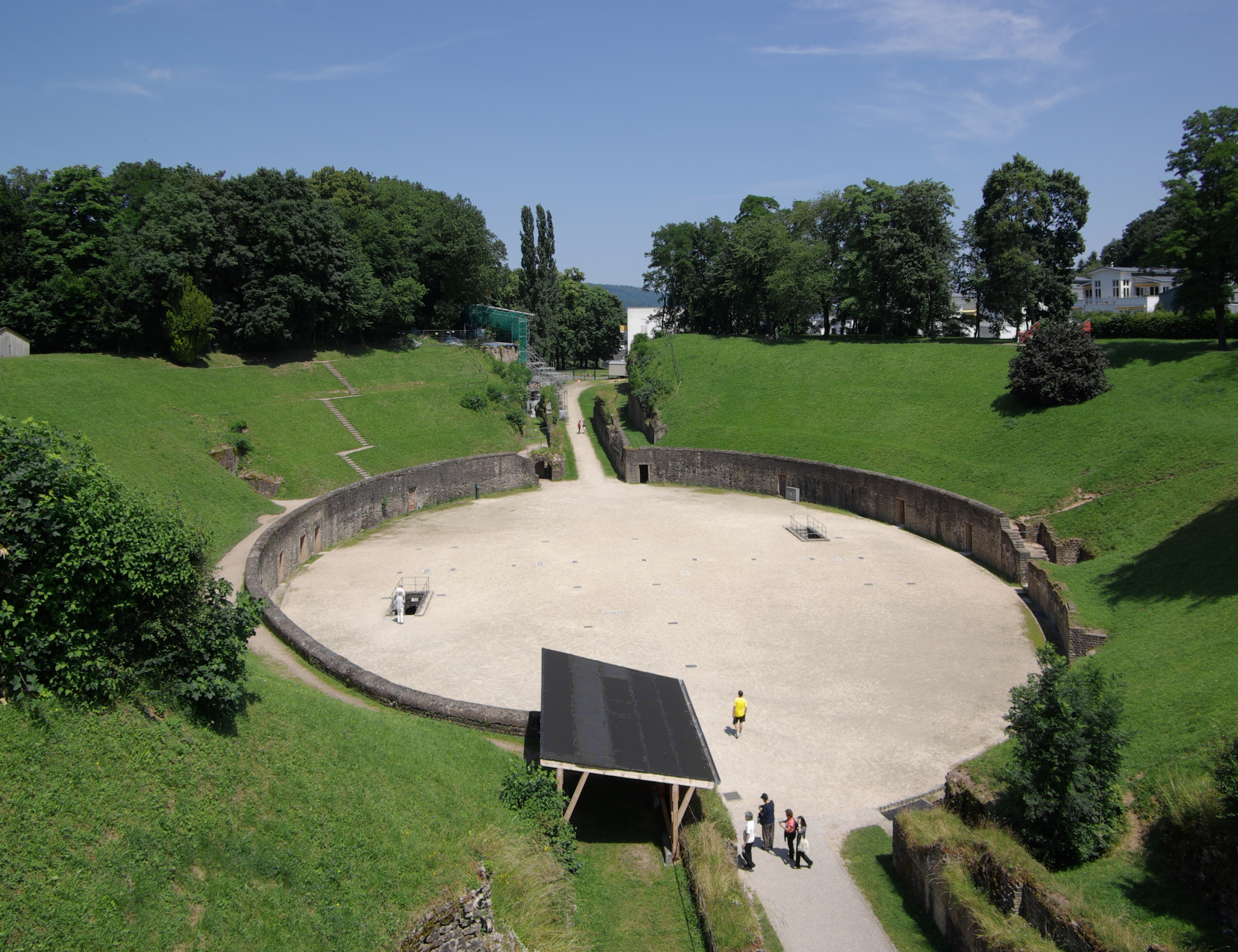 Trier Amphitheater BW 2013-07-08 12-54-29