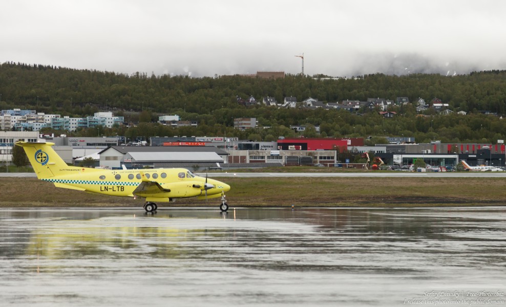 a Lufttransport aircraft in Tromso, Norway, photographed in June 2018 by Serhiy Lvivsky, picture 85