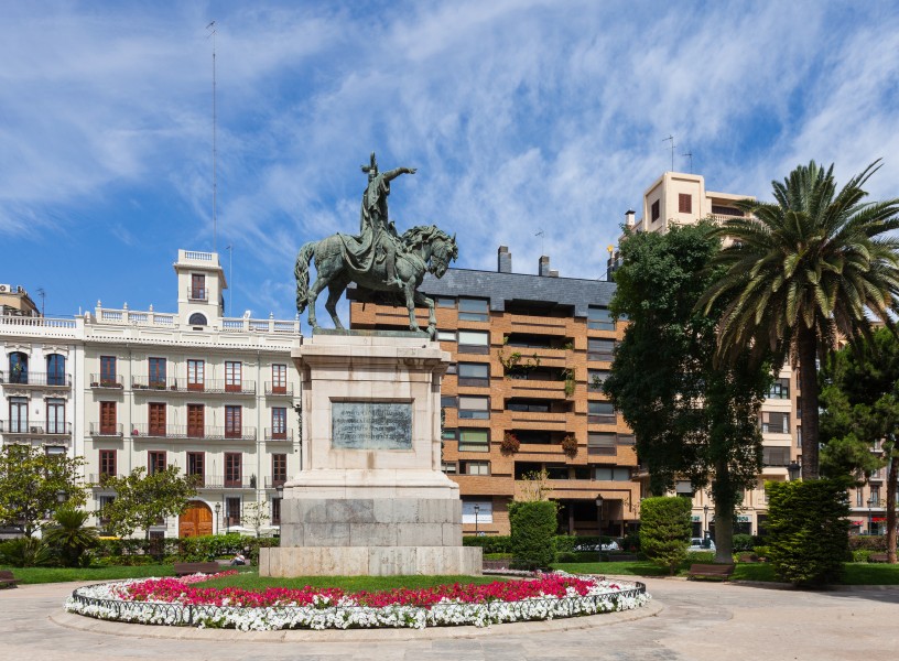 Monumento a Jaime I El Conquistador, Valencia, España, 2014-06-29, DD 11
