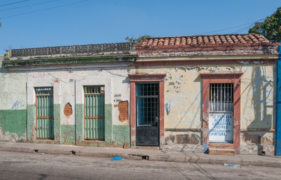 Old Colonial Houses in Valencia