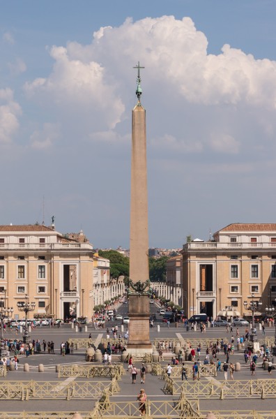 Obelisk Saint Peter square Vatican