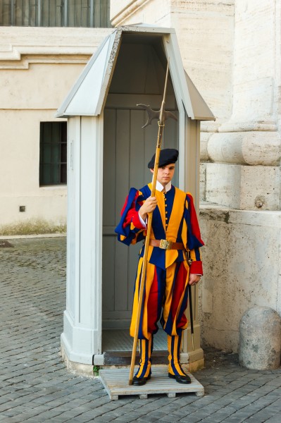Swiss guard Vatican City