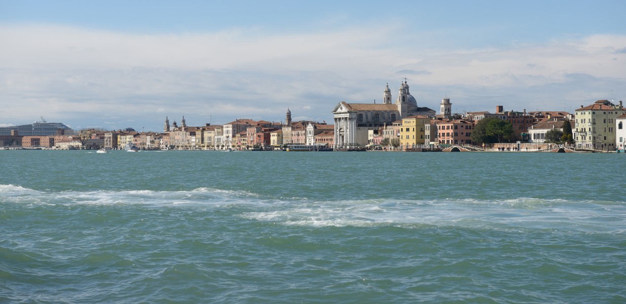 Canale Giudecca e Zattere a Venezia