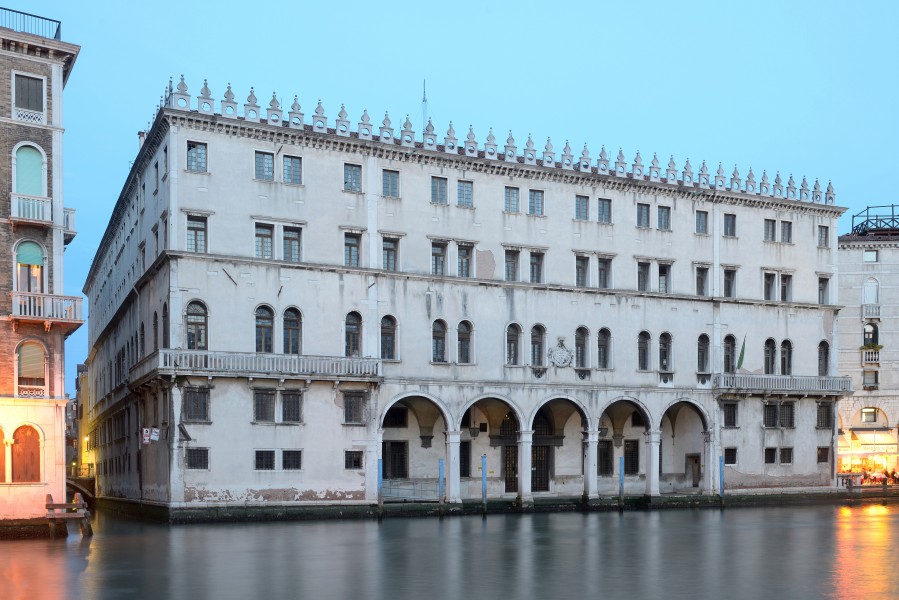 Fondaco dei tedeschi di sera