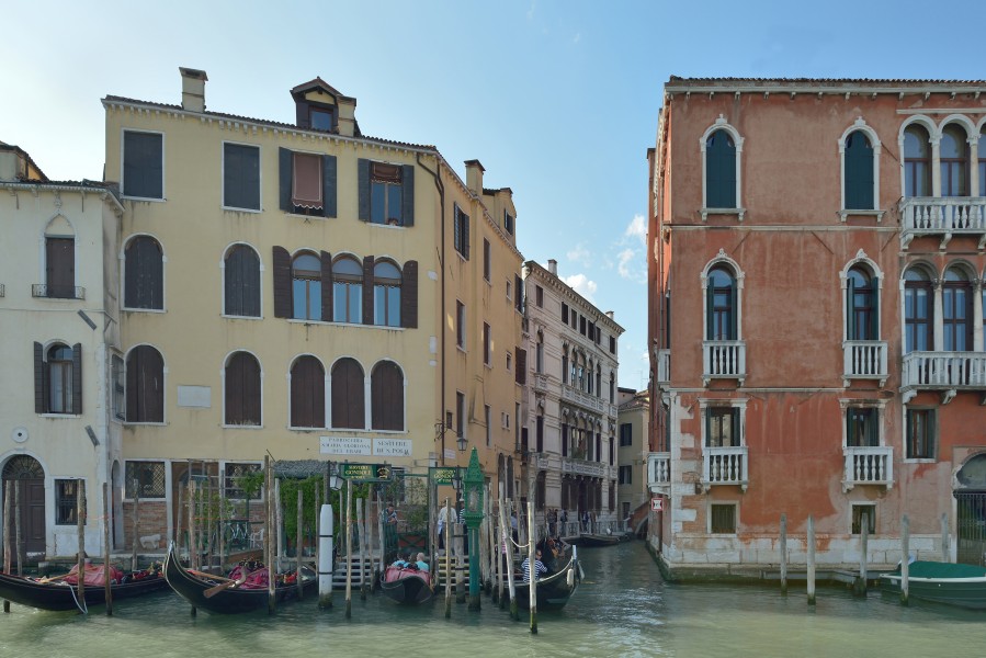 Palazzo Marcello dei Leoni Canal Grande Rio San Toma Venezia